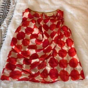 Silk Anthropologie Maeve top